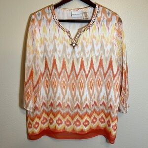 ALFRED Dunner 3/4 Sleeve Shirt